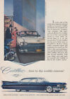 1959 Cadillac: First in the Worlds Esteem Vintage Print Ad