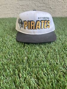 Pittsburgh Pirates American Needle Snapback Hat Cap MLB Baseball White