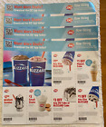 Dairy Queen 4 Sheets of Coupons! Blizzard, Sundae, & Cones!  24 Total Coupons