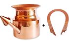 Copper Jal Neti Pot (250ml) With 5 pcs Neti sutra For Nasal Cleansing  US