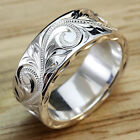 Simple Women,men Ring 925 Silver Filled Ring Women Party Jewelry Gift Sz 6-10