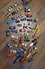 Huge Hot Wheels lot Of Mostly Vintage 60+Cars In a 100 Car Carrying Case 70s 80s