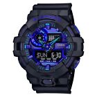 Casio G-Shock GA700VB-1A Analog-Digital Sport Blue Violet Watch
