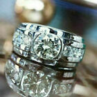 925 Silver Filled Ring Women Fashion Women Cubic Zircon Jewelry Gift Sz 6-10