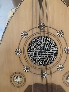 OUD SHAMI  Wooden Handmade Walnut String Instrument OUD