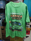 Danica Patrick ~ Go Daddy Racing Team ~ NASCAR (Size: 2XL) Green Racing T-Shirt