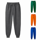 Men's Sports Trousers Pants Brushed Casual Sports Pants Fitness Solid Color