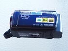 Sony handycam hdr-cx150, blue, lightly used, works well, battery inc, need chg
