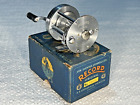 ABU Record 1700 Model C Vintage Casting Reel Ca 1950s Sweden In Correct Blue Box