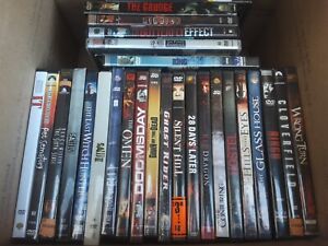Lot of 28 Kids adult horror thrill MOVIES, amazing titles (trl1/#90)