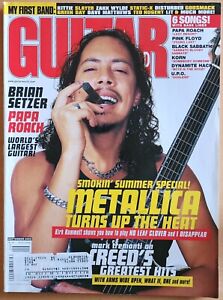 Guitar World Magazine September 2000 Kirk Hammett Metallica Creed Papa Roach