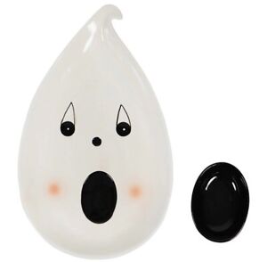 Retired Johanna Parker Ghost Dip A Boo Halloween Ghost Platter, New In Box