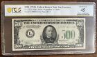 1934 $500 FIVE HUNDRED DOLLAR BILL San Francisco PCGS Banknote 45