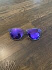 oakley frogskin crystal clear with violet iridium lenses early 90’s Vintage