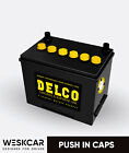Delco Energizer Battery Original Equipment Push in Caps kit
