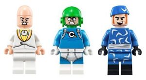 LEGO - Batman Movie - Egghead, Condiment King & Captain Boomerang - Mini Figures