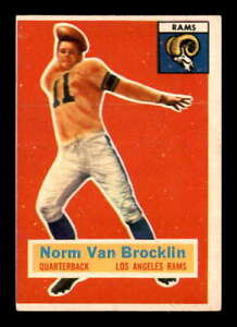 1956 Topps #6 Norm Van Brocklin   VG X3071992