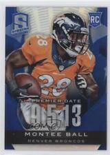 2013 Panini Spectra Rookie Premiere Date Blue /49 Montee Ball #9 Rookie RC