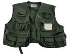 White River Fly Shop Fishing Vest Adult Small Green Fly Fishing Pockets