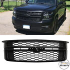 Gloss Black Front Upper Grille Grill Fit For 2015-20 Chevy Tahoe Suburban LS LT (For: Chevrolet Suburban)