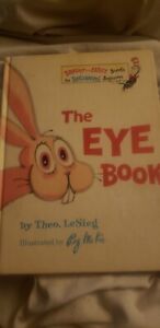 Dr. Seuss The Eye Book.  1968. Hard Cover Book.