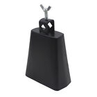5 Inch Iron Cow-bell Percussion Instrument with Clapper for Drum Set Kit I3T8