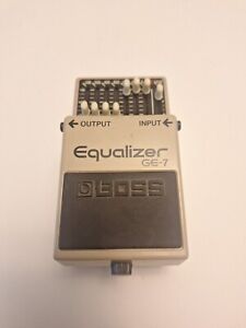 Boss GE-7 Graphic Equalizer 7-Band Electric Guitar Effects FX Pedal