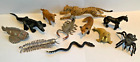 Safari Lot of 10 Animals Insects Reptiles 1 Schleich Some Unique