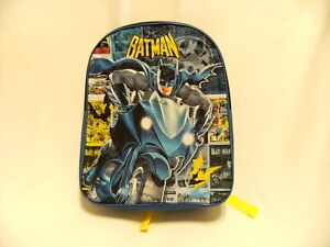 Batman DC WB Comic Super Heroes Children Kids School Back Pack Backpack Book Bag