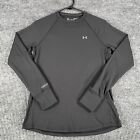 Under Armour Womens Size Medium Black Long Sleeve Fitted Cold Gear Base Shirt