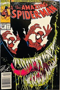 Amazing Spider-Man 346 Venom Appearance Marvel Comics 1991