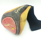 TaylorMade R7 Driver Head Cover [Red & Gold] Original OEM Taylor Made Headcover