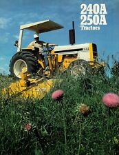 IH International Versatile 240A 250A Industrial Tractors Color Sales Brochure