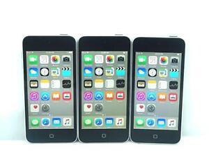 Lot of 3 Apple iPod Touch  5th Gen Silver A1509 16gb ME643LL/A - Free shipping