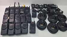 Lot of Motorola BPR40 Mag One UHF/VHF Two Way Radios,Chargers,Batteries - PARTS