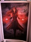 Scarlet Witch Wanda Hero Movie Poster Canvas Poster 16x24 In