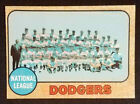 1968 Topps #168 Los Angeles Dodgers Team Leaders EX-MINT (marked/surface issue)