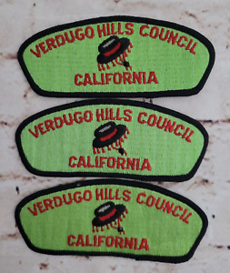 BSA Boy Scout, Verdugo Hills Council Shoulder Patch, (single patch)