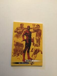 2015 2016 Marvel Masterpieces Canvas Daredevil Card 97