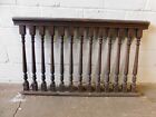 Antique STAIR RAILING - 1880 VICTORIAN Style Fir BALUSTERS Architectural Salvage