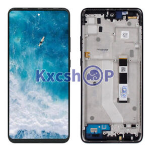 For Moto One 5G Ace 2021 XT2113-2 XT2113-3 LCD Touch Screen + Frame Replacement