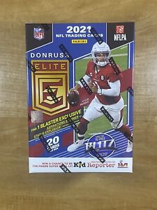 NEW 2021 Panini Donruss Elite NFL Football Blaster Box Factory Sealed 20 Cards