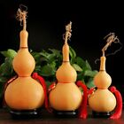 Natural Gourd Wine Water Bottle Feng Shui Calabash Pendant Ornament Cute Gift