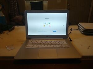 S33 LOT OF 1 HP CHROMEBOOK 14-Q010DX CONDITION (USED) WITH CHARGER FREE SHIPPING