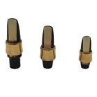 EM Gold Plated Metal Ring Saxophone Ligature for Hard Rubber Sax Mouthpieces