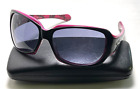 OAKLEY SCRIPT 05-963 Black Purple Plastic Rectangular Wrap Women's Sunglasses