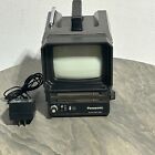 Vintage Panasonic Solid State Portable TV TR-5041P - Made in Japan PLEASE READ