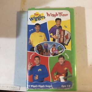 Wiggles, The: Wiggle Time (VHS,  Clam Shell)