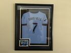 DAVID VILLA Authentic Signed And Framed 2017/18 NYCFC Jersey