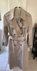Vintage London Fog Maincoats Womens Double Breasted Trench Coat Size 12  See Pic
